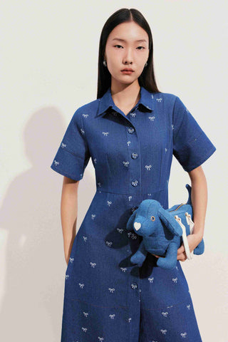 CLAIRE Denim Dress